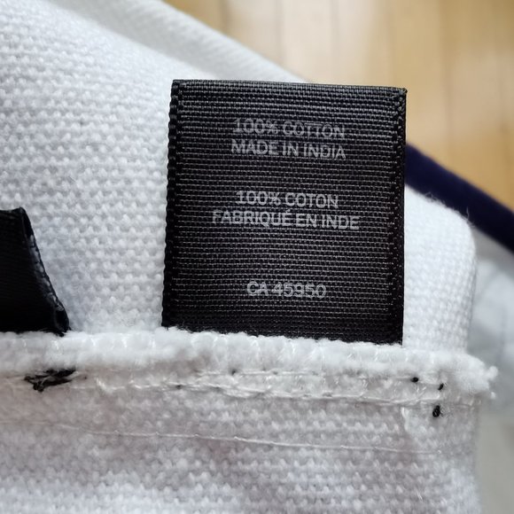 Indigo Cotton Tote Bag - Picture 4 of 8